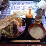 浜ちゃん - 穴子一本天丼￥500