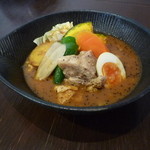 lavi lavi - 豚のクリームマスタード煮to野菜カレー