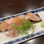 酒亭 田中 - ささみの昆布〆　