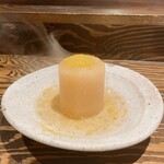 さけ富 - 大根にカラスミトッピング