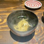 さけ富 - 締めの稲庭うどん