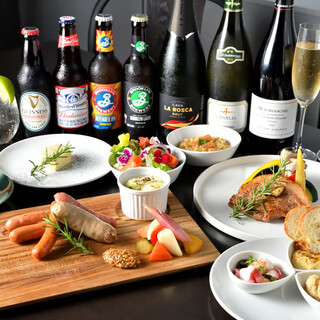 飲み放題付きコース料理