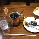 Kohi Shijin - アイスコーヒー　510円　コーヒーゼリー　720円