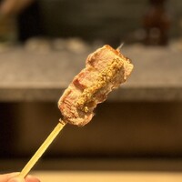 焼鳥 みかど - 合鴨マスタード添え