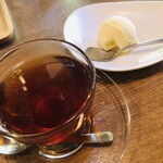 グラスルーツ - 特製彩ナポリタンスパゲッティ〜紅茶、デザート