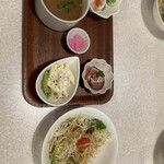 福元洋食店 - お得なセット(スープ、サラダ、前菜、ドリンク)