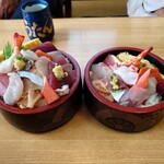 ひょうたん寿司 - ちらし（海鮮丼）1.5人前　と　並