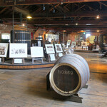 牛久シャトー レストラン - 当時の資料や機械の展示室。