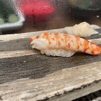 築地青空三代目  銀座三越 - ミディアムレアーな車海老