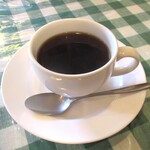 Majikkusu Kicchin - ランチに付くホットコーヒー。