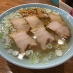 丸信ラーメン - 醤油チャーシューメン