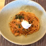 vin hut doki - トマトソースパスタ