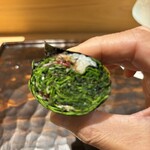 鮨 三心 - ハーブ巻