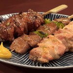 Yakitori Konoji - もも、ずり紐、すじぎも