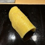 鮨 三心 - エビと山芋のすり身の卵焼　お菓子の様な美味しさ