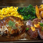 トバチ - ハンバーグ＆サガリステーキ  デミソース