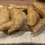 ヤキトリ まだらや - 手羽先唐揚げ