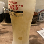 ヤキトリ まだらや - 生ビール