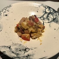 中国四川酒家 蔓山 - 豆と島鰹のサラダ