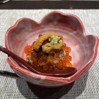 立川 すし なんば - 小丼　イクラと雲丹