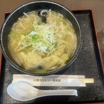 小樽カントリー倶楽部旧コースレストラン - 塩ワンタンラーメン