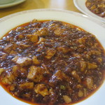 赤坂 四川飯店 - 陳麻婆豆腐アップ
