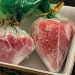 神戸焼肉かんてき - フリージングされたいちご