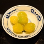 島津 - 先付 愛知県産の新銀杏