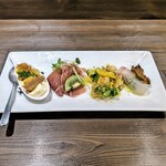 創作イタリアン Gemelli - 前菜４点盛り