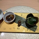 水道橋 鮨みつ - 前菜３種