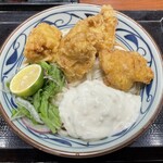 Marugame Seimen - タル鶏天ぶっかけうどん