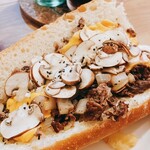 フーディカル ヒーローズ - マッシュルームチーズステーキ