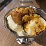 タベルナ・バルボーネ - パンナコッタとイチジクのコンポート