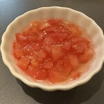 焼肉せんりゅう - 水切りトマト
