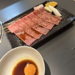 Yakiniku Senryuu - 特製和牛薄切りすき焼き風