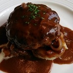 アロッサ - ハンバーグ（ランチ）　2013.10.16