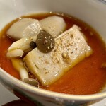 四季料理 京香 - 神威豚の餡かけ茶わん蒸し