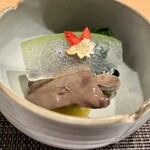 四季料理 京香 - 京筒菜と大山鶏レバー