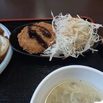 台湾料理 福祥居 - 定食の揚げ物