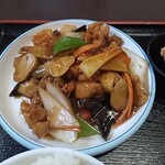 台湾料理 福祥居 - 鶏肉のＸＯ醤炒め定食