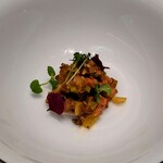 Restaurant Bellustar - 2023/9月下旬。熟成和牛サーロインのタルタル風。