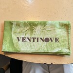 VENTINOVE - ナプキンはお持ち帰りできます
