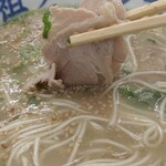 元祖ラーメン長浜家 - 肉です♪