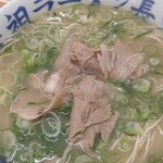 元祖ラーメン長浜家 - 上から♪