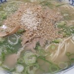 元祖ラーメン長浜家 - コショー♪ブレた(^_^;)