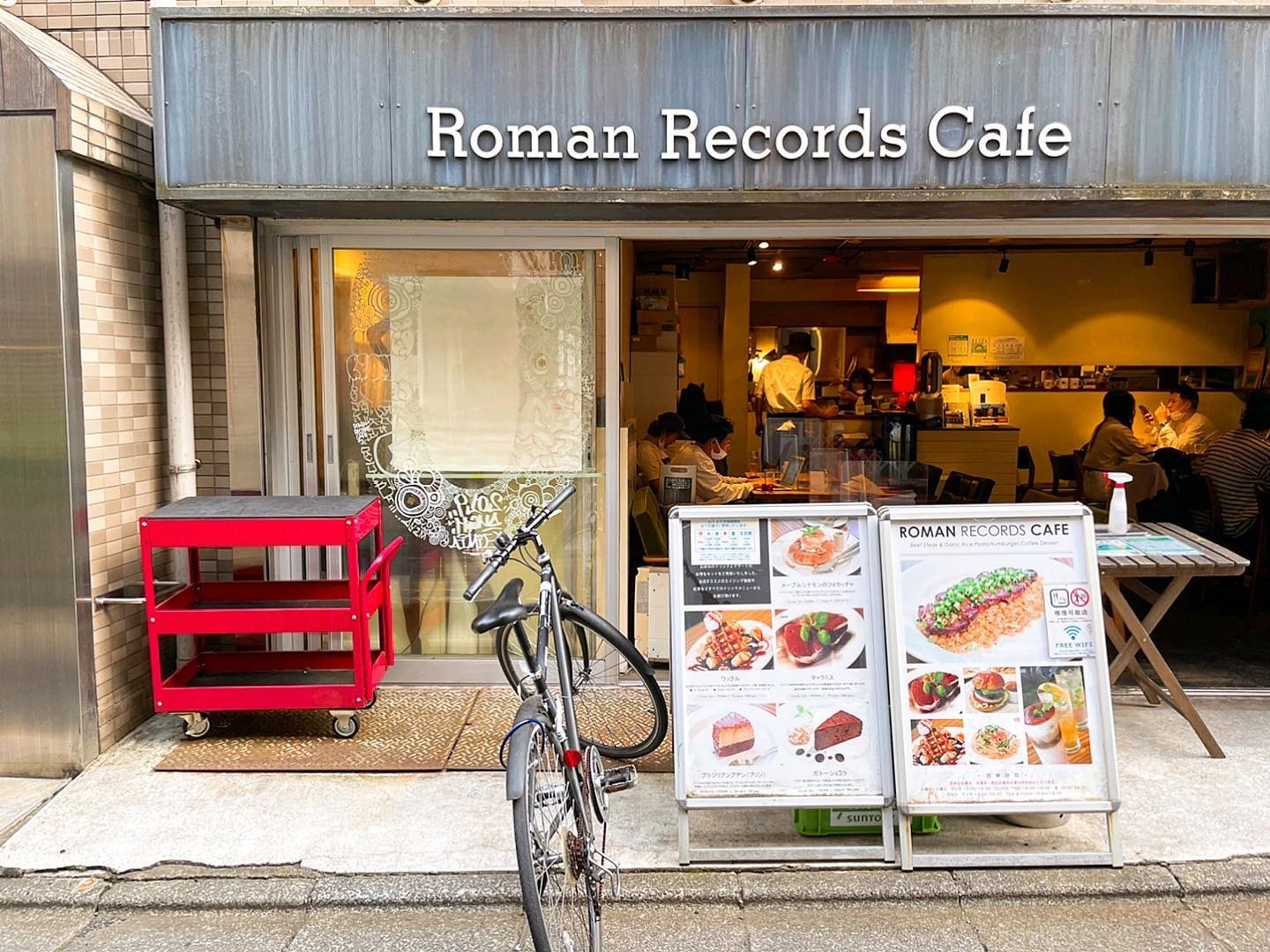 ロマン レコーズ カフェ