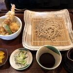 そば居酒屋 楽 - 選べるミニ丼セット（天丼）