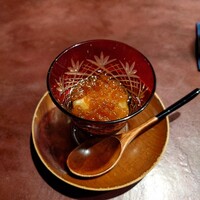 りょうりや 御旅屋 - 焼き茄子のいくらかけ