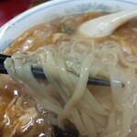 新珍味 - 麵のアップ