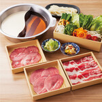 しゃぶしゃぶ 温野菜 - メニュー写真:たんしゃぶ御膳